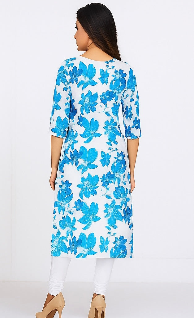 Graceful in Khadi – Zivora’s Timeless Kurti Set