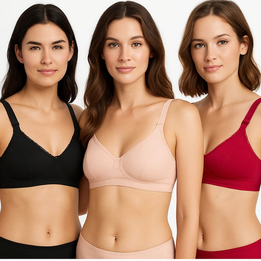 Zivora Lightweight Non-Padded Bra – Natural Shape & Support